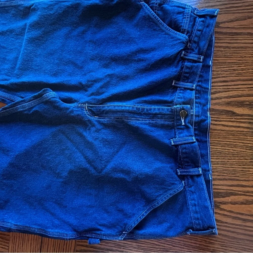 Carhartt Men's Loose Fit Denim Blue Jeans Size 44 X 30